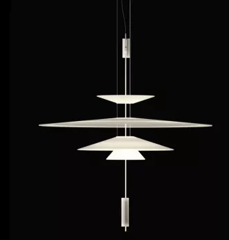 Contemporary pendant led  light acrylica by lux milanoo
